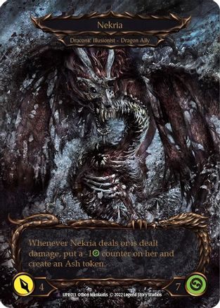 Invoke Nekria // Nekria (Marvel) (UPR013)  Cold Foil