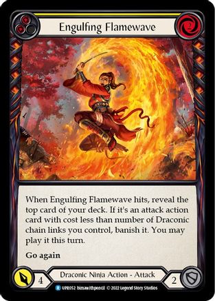 Engulfing Flamewave (Yellow) (UPR052)