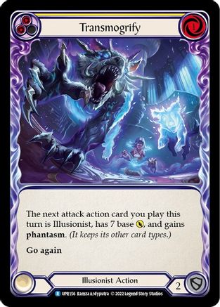 Transmogrify (Yellow) (UPR156)  Rainbow Foil