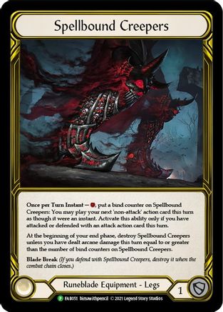 Spellbound Creepers (Golden)  - FAB051 (FAB051)  Cold Foil