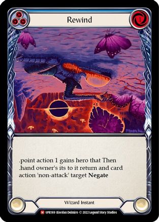 Rewind (Alternate Art) (UPR169)  Rainbow Foil