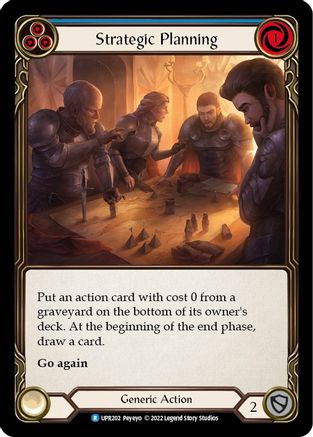 Strategic Planning (Blue) (UPR202)  Rainbow Foil