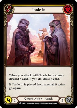 Trade In (Yellow) (UPR213)