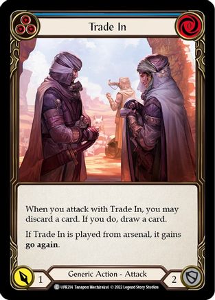 Trade In (Blue) (UPR214)  Rainbow Foil