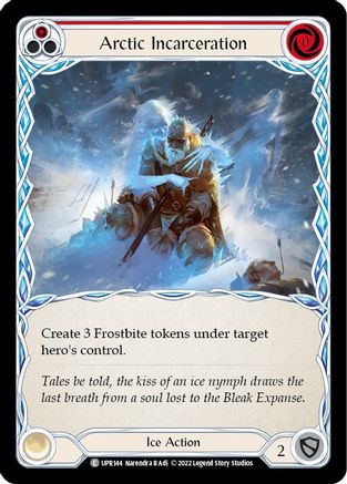 Arctic Incarceration (Red) (UPR144)  Rainbow Foil