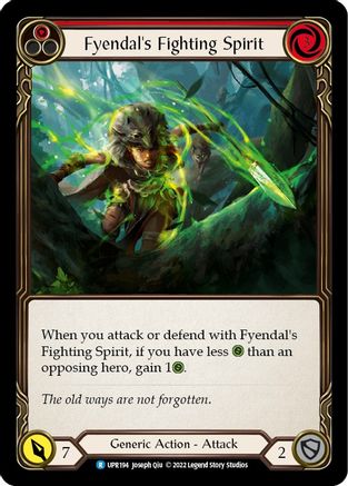 Fyendal's Fighting Spirit (Red) (UPR194)