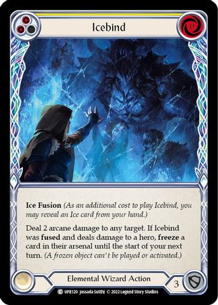 Icebind (Yellow) (UPR120)  Rainbow Foil