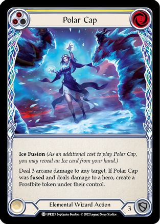 Polar Cap (Yellow) (UPR123)  Rainbow Foil