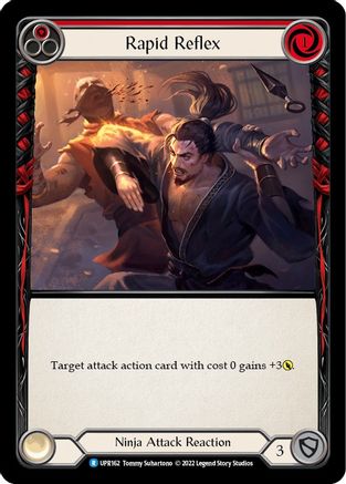 Rapid Reflex (Red) (UPR162)  Rainbow Foil