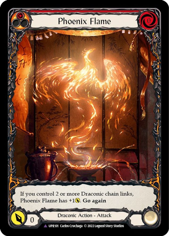 Phoenix Flame (Marvel) (UPR101)  Cold Foil