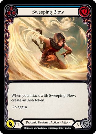 Sweeping Blow (Blue) (DRO018)