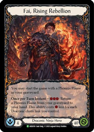 Fai, Rising Rebellion - HER058 (HER058)  Cold Foil