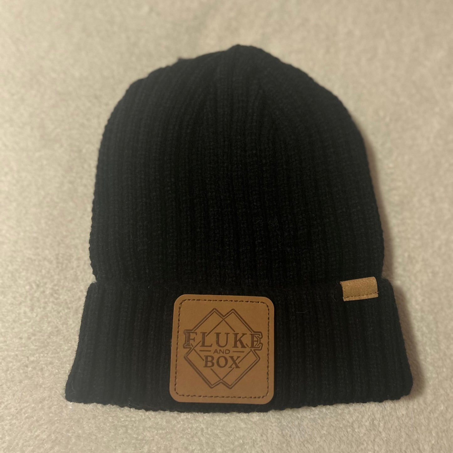 Premium Knitted Cuffed Fluke & Box Beanie