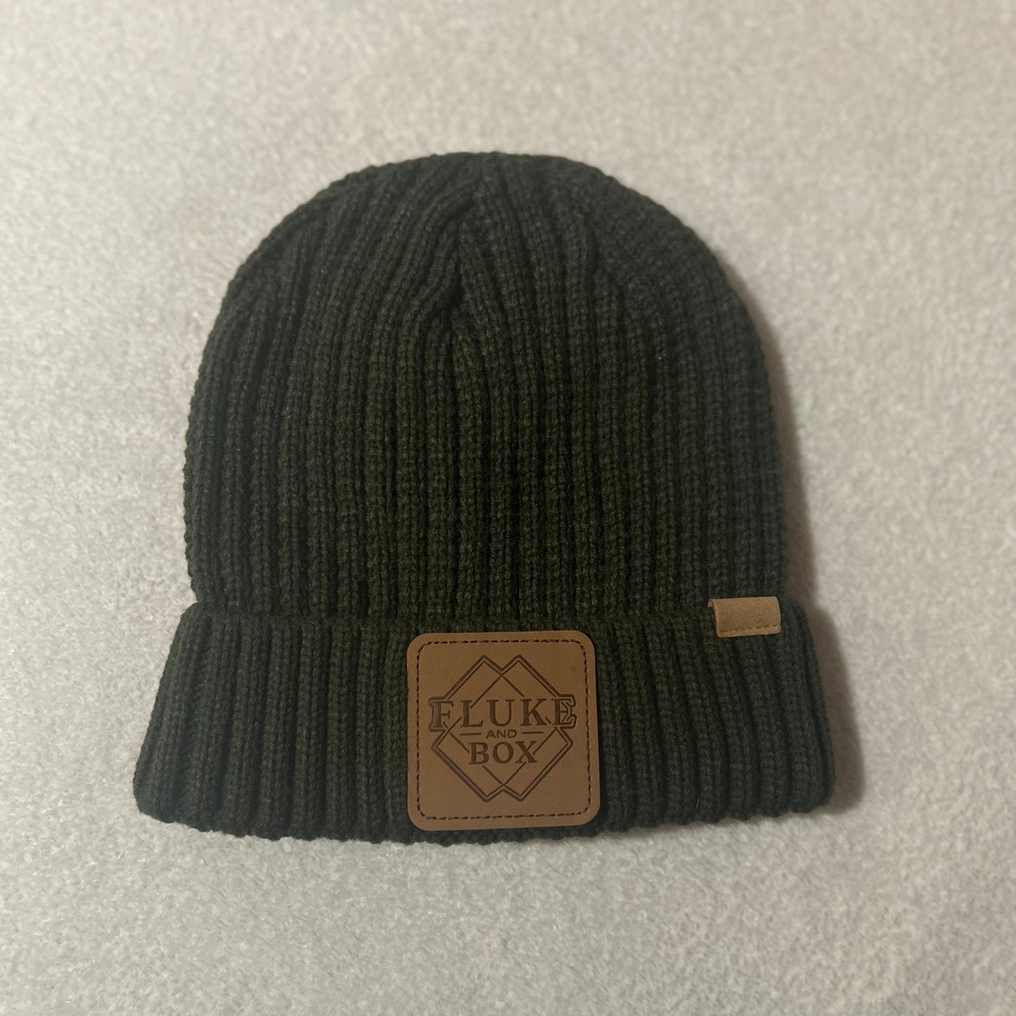 Premium Knitted Cuffed Fluke & Box Beanie