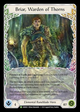 Briar, Warden of Thorns - HER063 (HER063)  Cold Foil