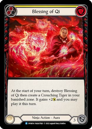 Blessing of Qi (Yellow) (DYN054)