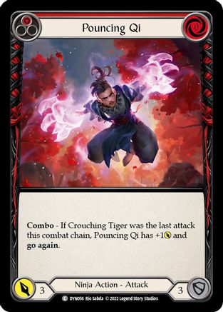 Pouncing Qi (Red) (DYN056)