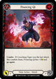 Pouncing Qi (Blue) (DYN058)  Rainbow Foil