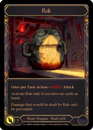 Rok (Marvel) (DYN005)  Cold Foil