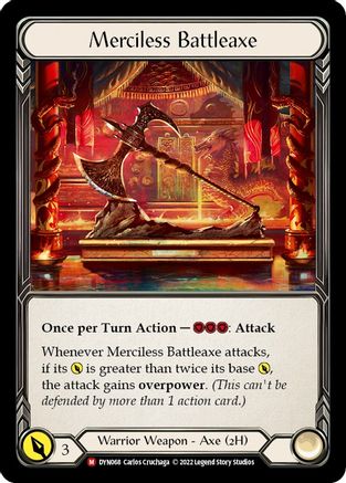 Merciless Battleaxe (DYN068)
