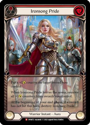 Ironsong Pride (Extended Art) (DYN072)  Rainbow Foil