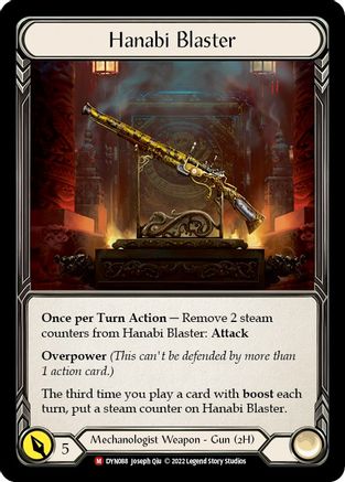 Hanabi Blaster (DYN088)  Rainbow Foil