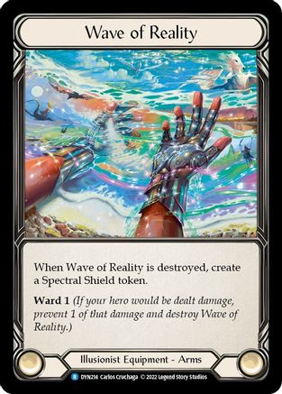 Wave of Reality (DYN214)  Rainbow Foil