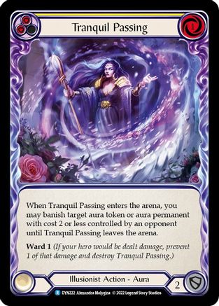 Tranquil Passing (Yellow) (DYN222)