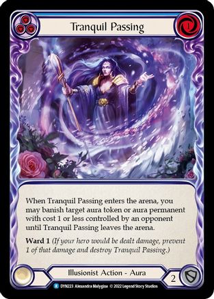 Tranquil Passing (Blue) (DYN223)