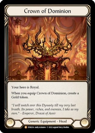Crown of Dominion (DYN234)  Cold Foil
