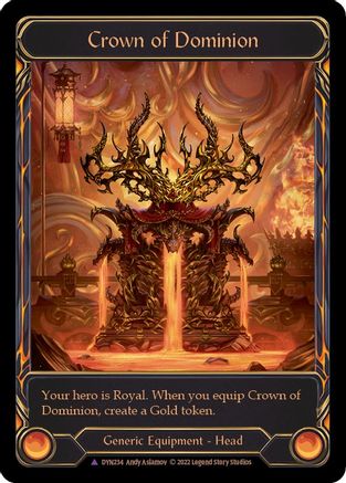 Crown of Dominion (Marvel) (DYN234)  Cold Foil