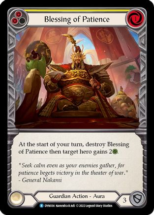 Blessing of Patience (Yellow) (DYN034)