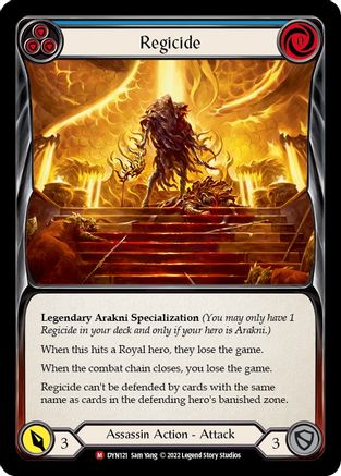 Regicide (DYN121)  Rainbow Foil