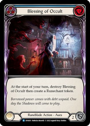 Blessing of Occult (Blue) (DYN181)