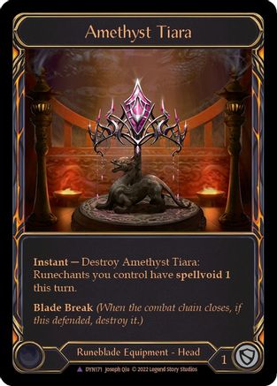 Amethyst Tiara (Marvel) (DYN171)  Cold Foil