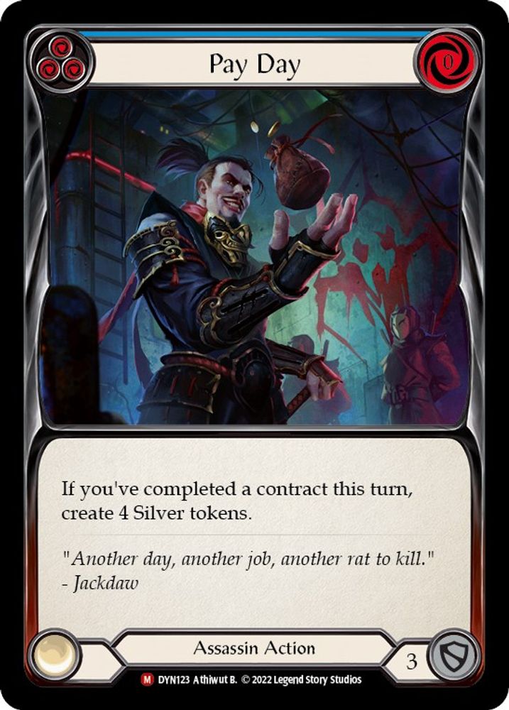 Pay Day (DYN123)  Rainbow Foil