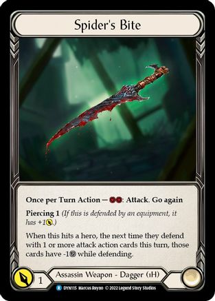 Spider's Bite (115) (DYN115)  Rainbow Foil