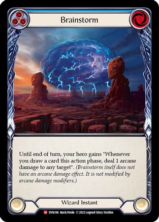 Brainstorm (DYN196)  Rainbow Foil