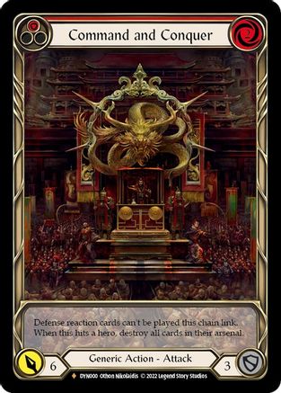 Command and Conquer (DYN000)  Cold Foil