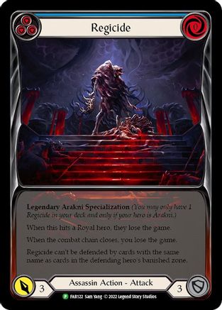 Regicide - FAB122 (FAB122)  Rainbow Foil