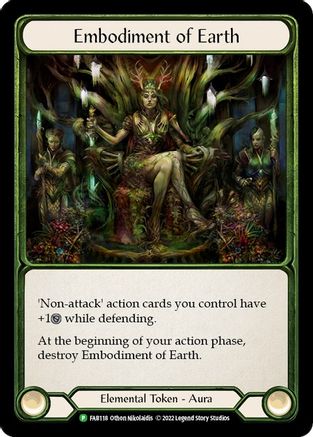Embodiment of Earth - FAB118 (FAB118)  Cold Foil