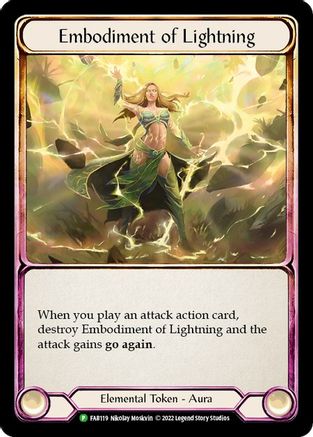 Embodiment of Lightning - FAB119 (FAB119)  Cold Foil