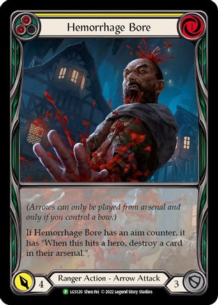 Hemorrhage Bore (Yellow) - LGS120 (LGS120)  Rainbow Foil