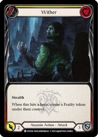 Wither (Yellow) (OUT040)