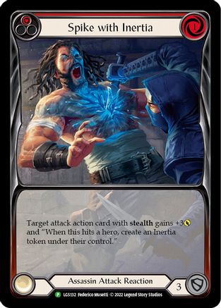 Spike with Inertia - LGS132 (LGS132)  Rainbow Foil