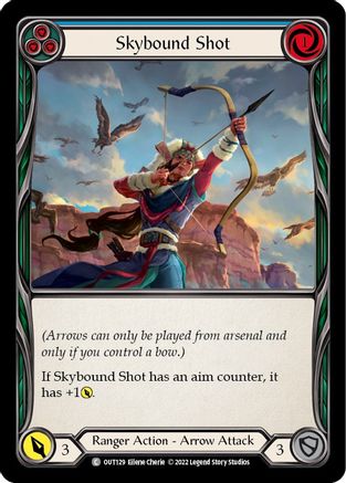 Skybound Shot (Blue) (OUT129)