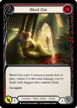 Bleed Out (Red) (OUT145)