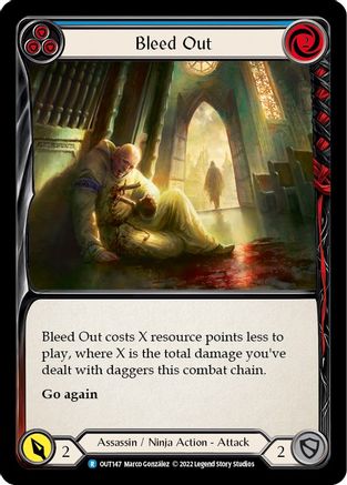 Bleed Out (Blue) (OUT147)