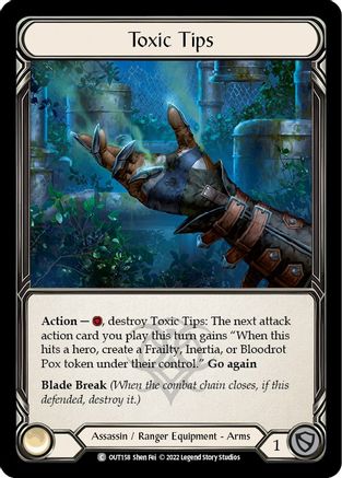 Toxic Tips (OUT158)  Cold Foil
