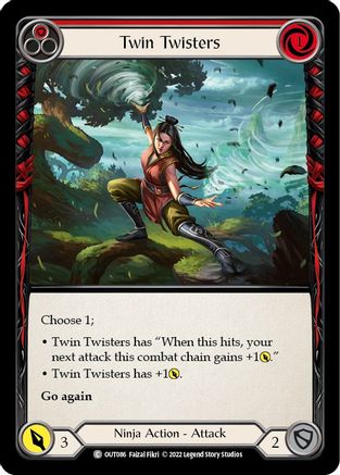 Twin Twisters (Red) (OUT086)